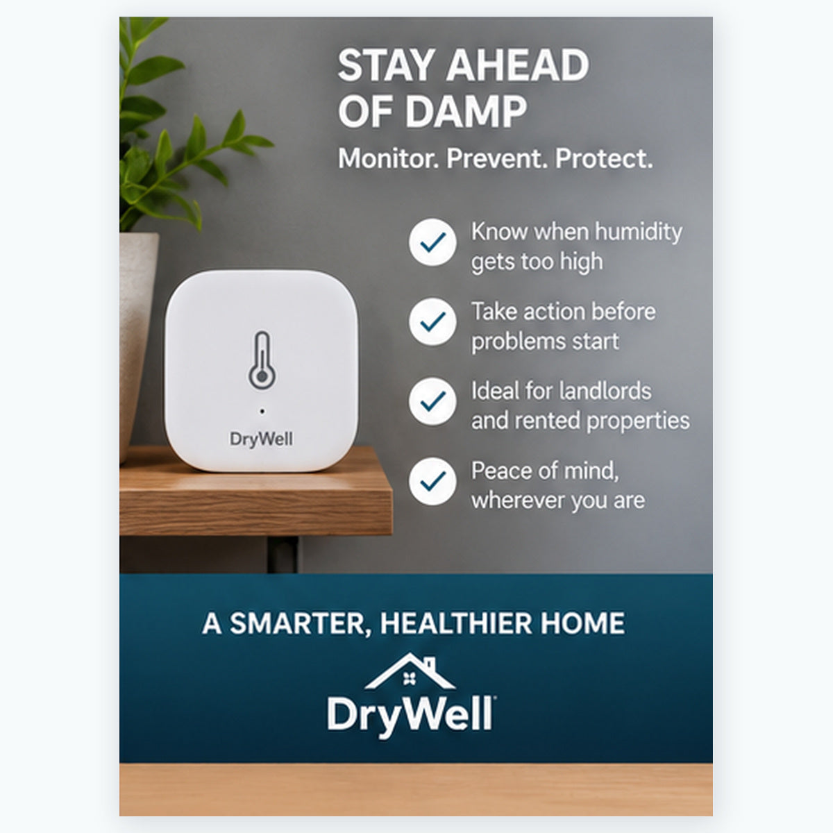 Smart WiFi Humidity Sensor
