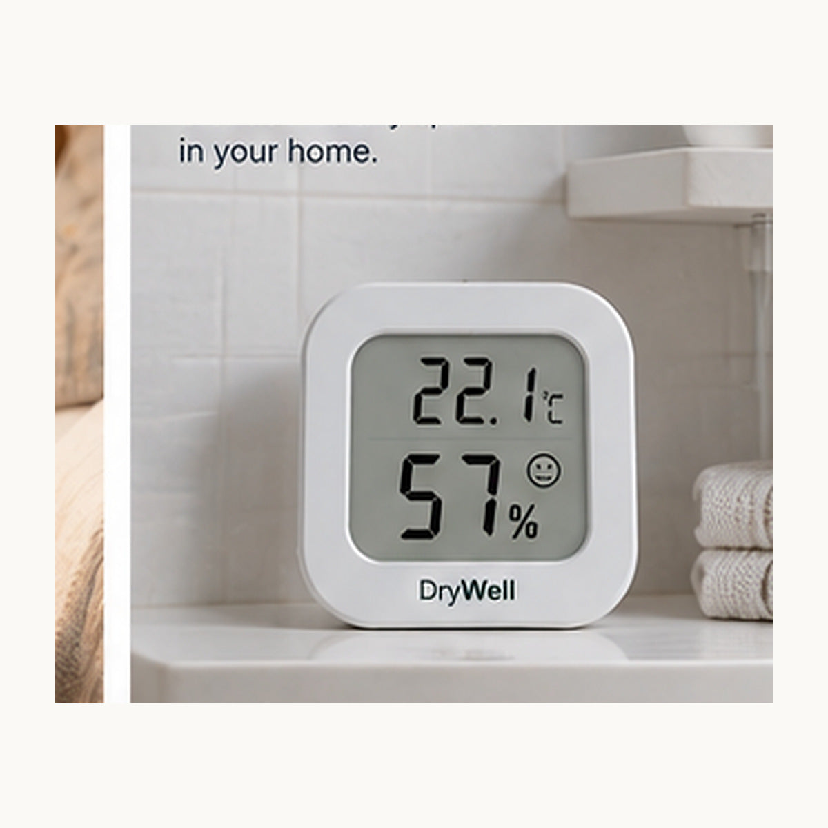 Digital Hygrometer & Humidity Monitor | DryWell