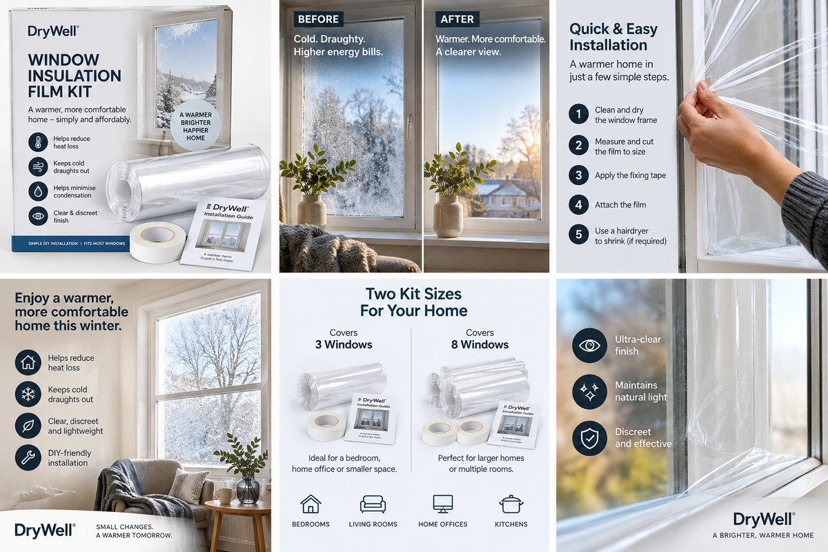 Window Insulation Film Kit